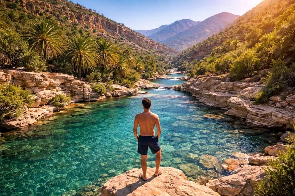 Naturseen des Paradise Valley