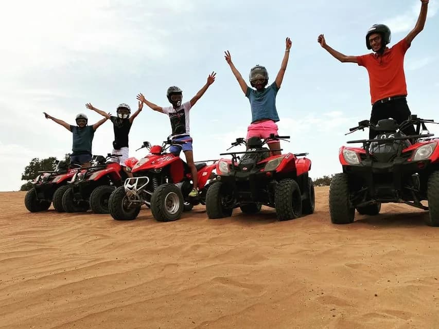 Quad y camello cerca de Agadir