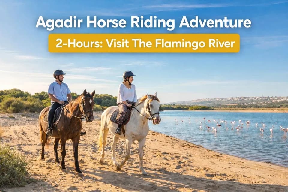 Paseo a caballo cerca de Agadir