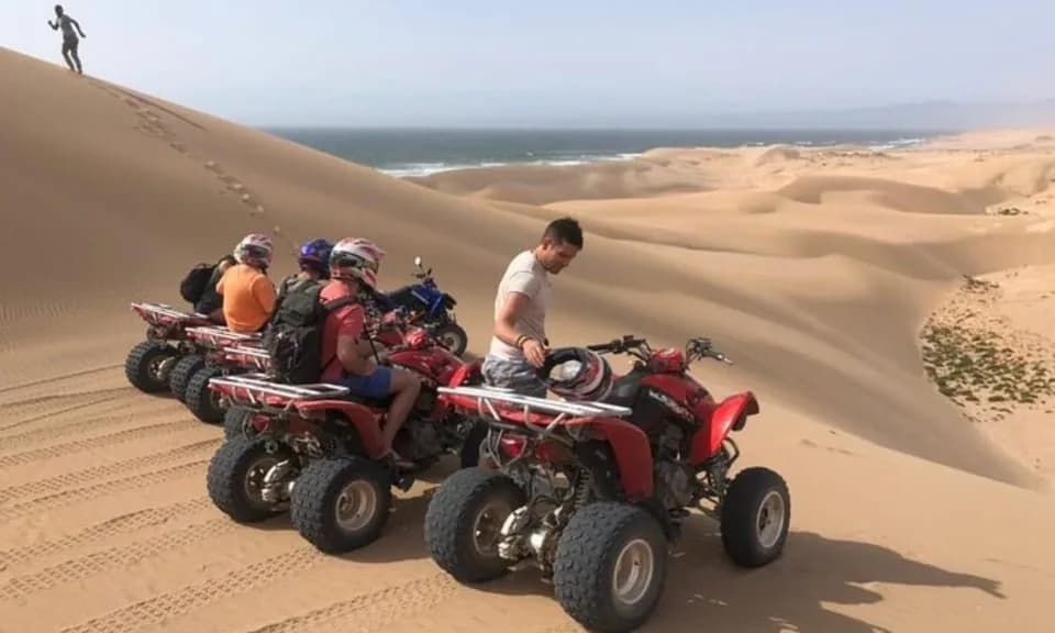 Quad en los senderos de Takate