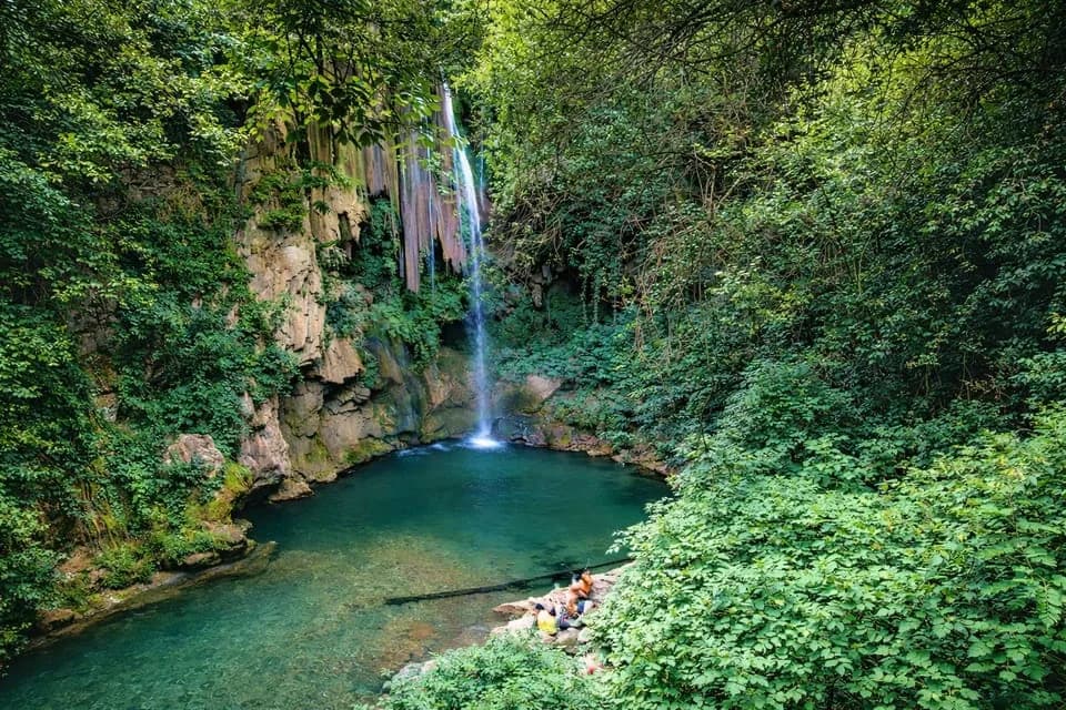 Akchour waterfalls in the Rif