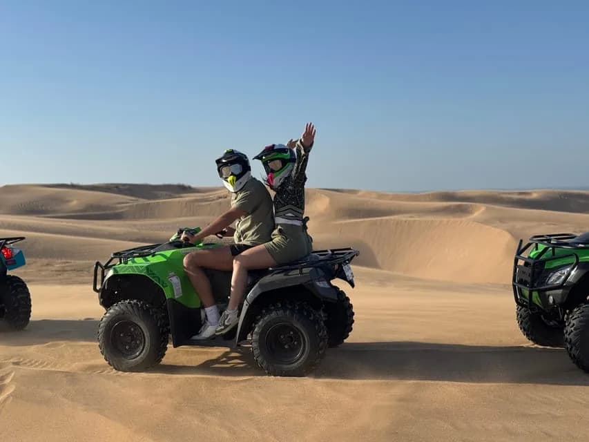 Quad en el campo de Essaouira