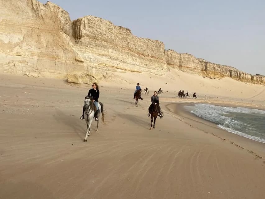 Ruta a caballo por la costa de Essaouira