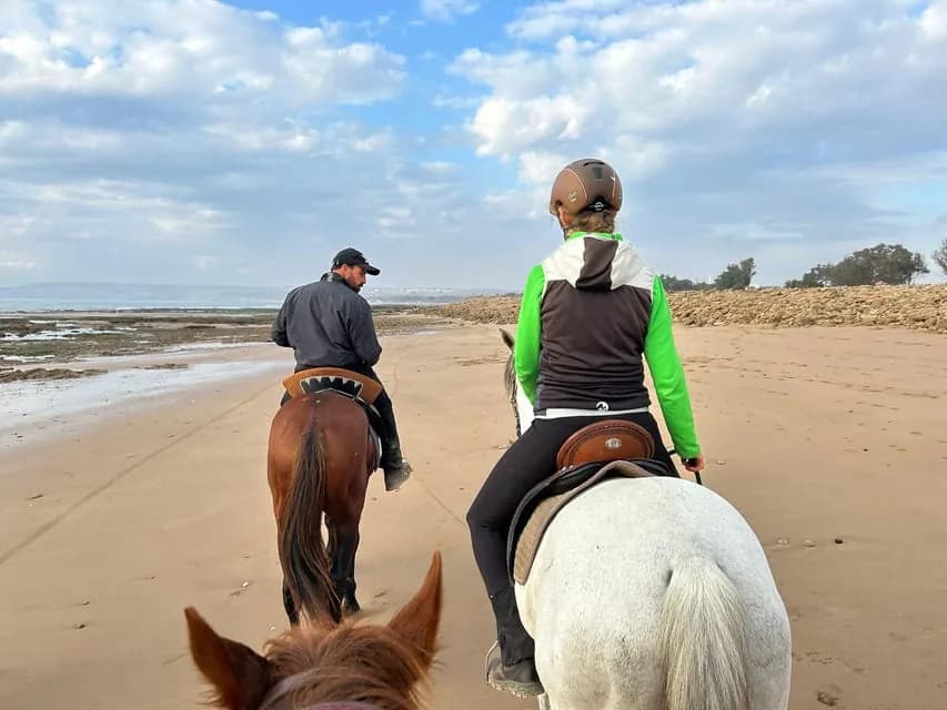Paseo a caballo cerca de Essaouira