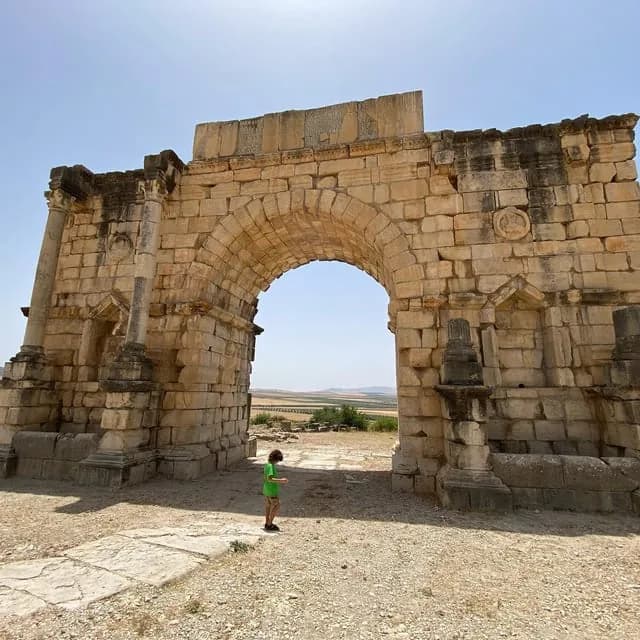 Roman ruins of Volubilis