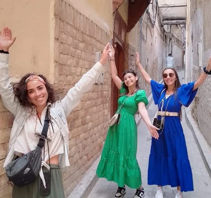 Alleys of the Fes medina
