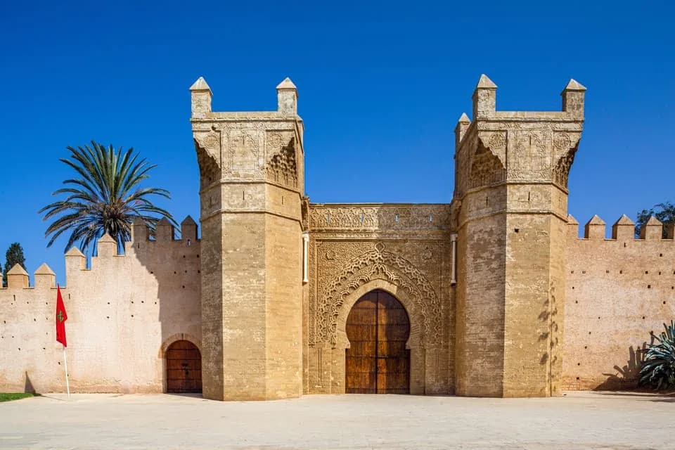 Chellah necropolis in Rabat