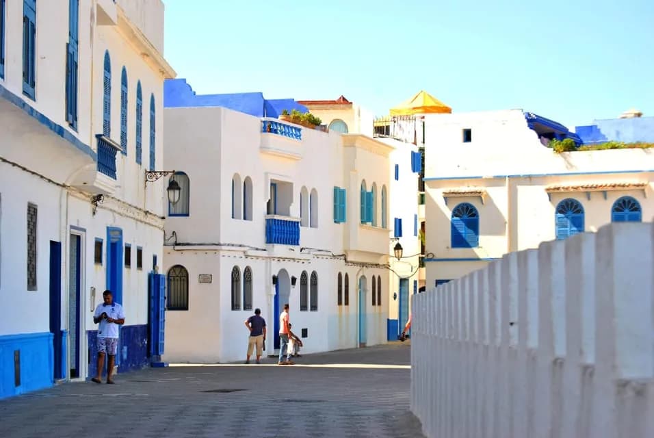 Asilah ramparts near Tangier