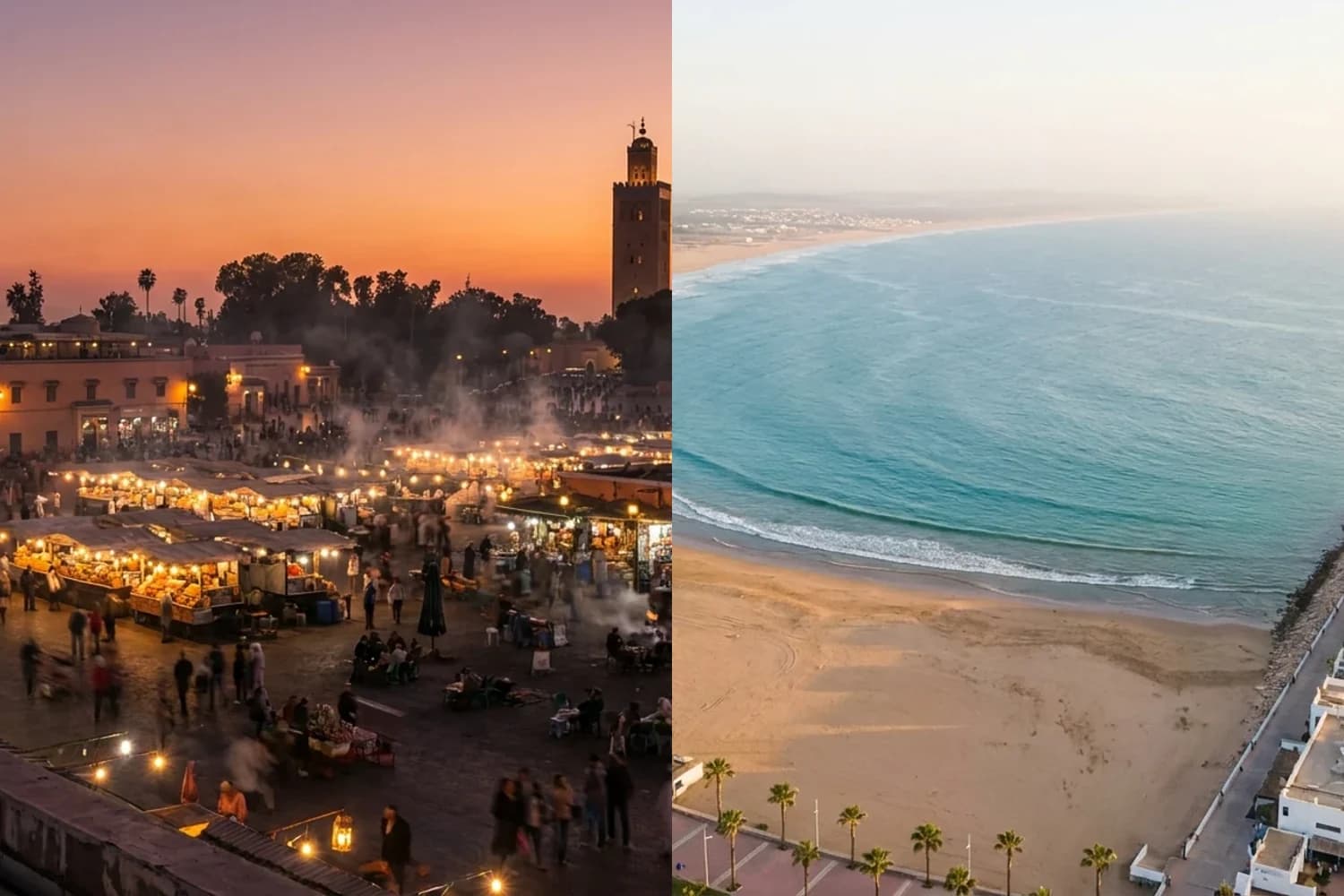 Marrakech ou Agadir : culture ou plage au Maroc ? (2026)