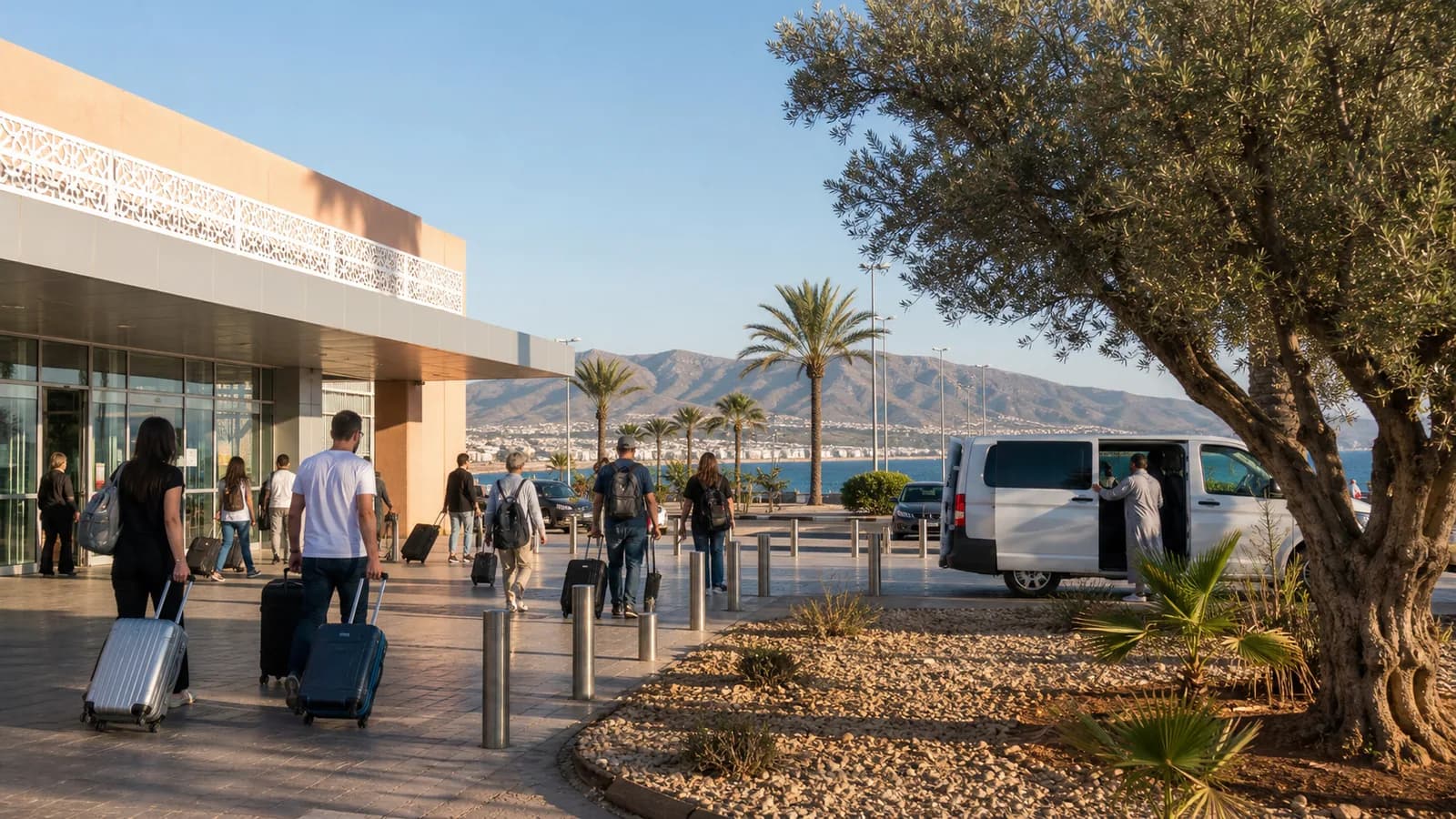 Ankunft am Flughafen Agadir: Transfer nach Agadir und Taghazout
