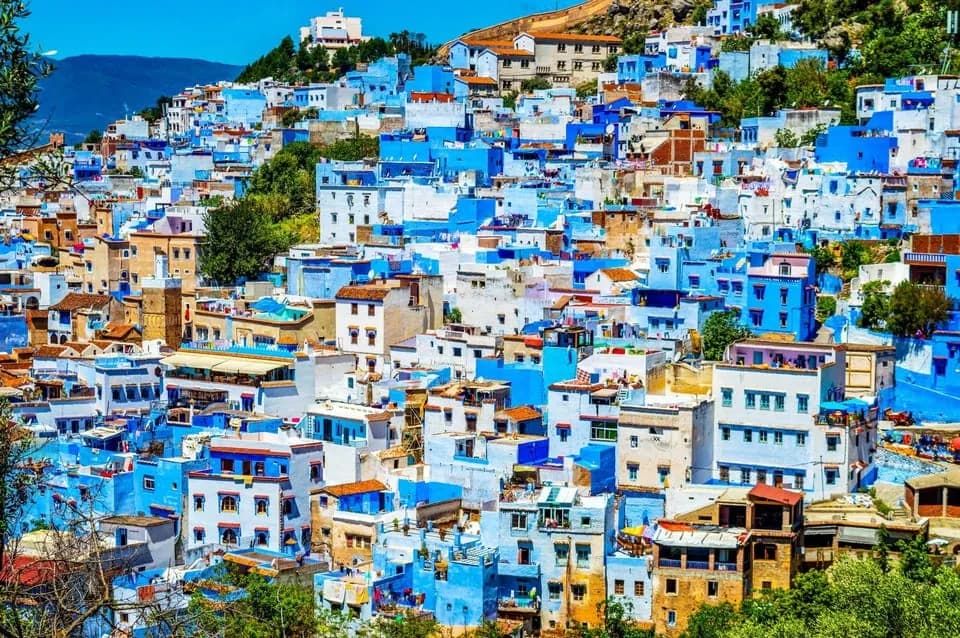 شفشاون المدينة الزرقاء